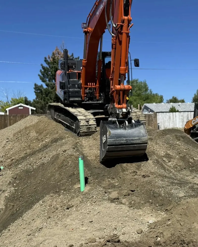 TaylorX crew and equipment working a Montana excavation project